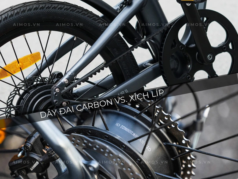 So sánh dây đai carbon và xích líp