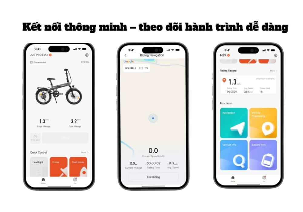 Kết nối thông minh – theo dõi hành trình dễ dàng