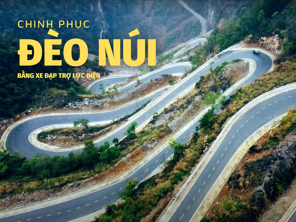 Xe đạp trợ lực điện đường đèo núi