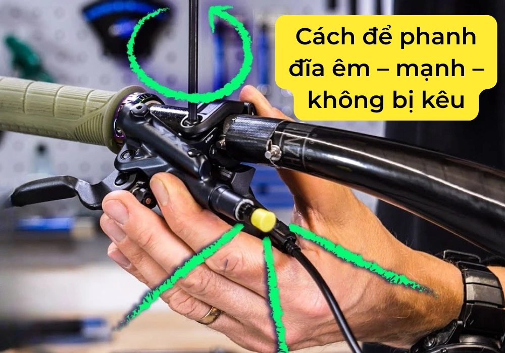 Làm sao để phanh đĩa luôn êm – mạnh – không bị kêu và sử dụng bền bỉ theo thời gian?