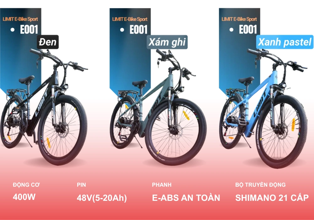 Xe đạp trợ lực điện Limit E001