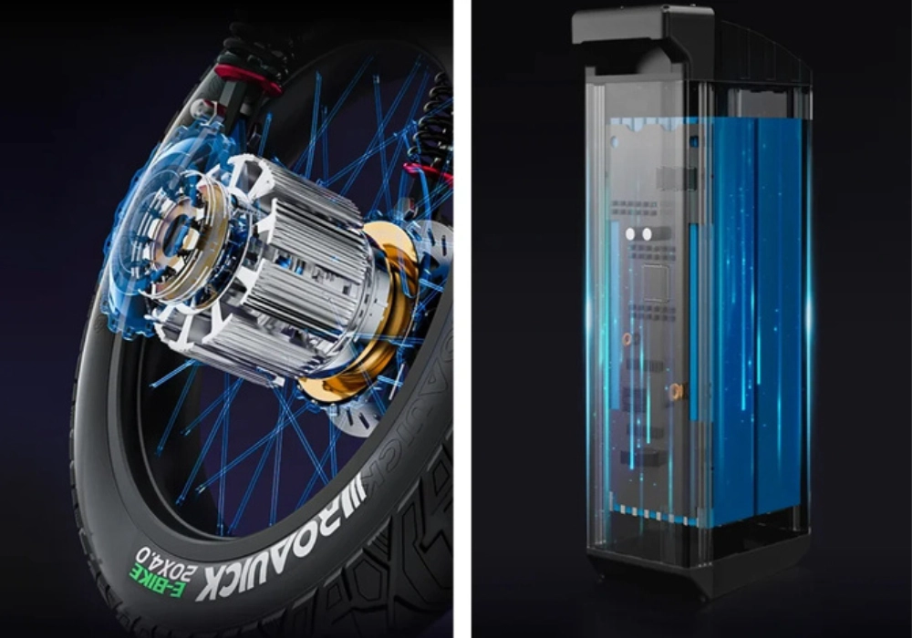 Động cơ mạnh mẽ, pin cho quãng đường dài