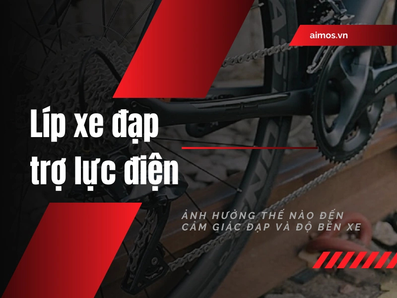 Líp xe đạp trợ lực điện ảnh hưởng thế nào đến cảm giác đạo và độ bền xe