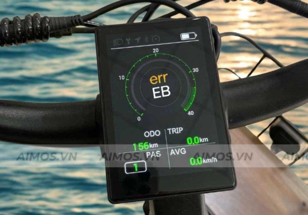 Thông thường lỗi sẽ hiển thị trên màn hình xe