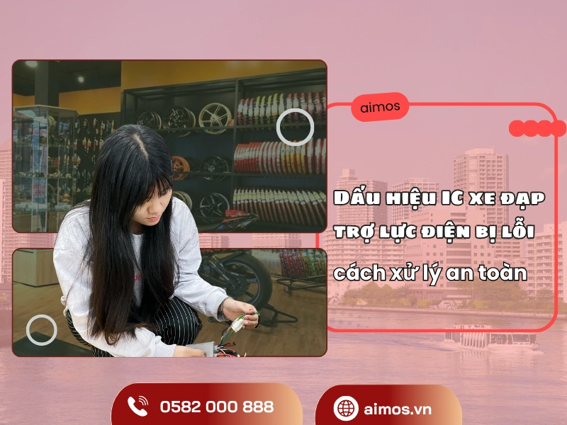 Lỗi IC xe đạp trợ lực điện và cách khắc phục