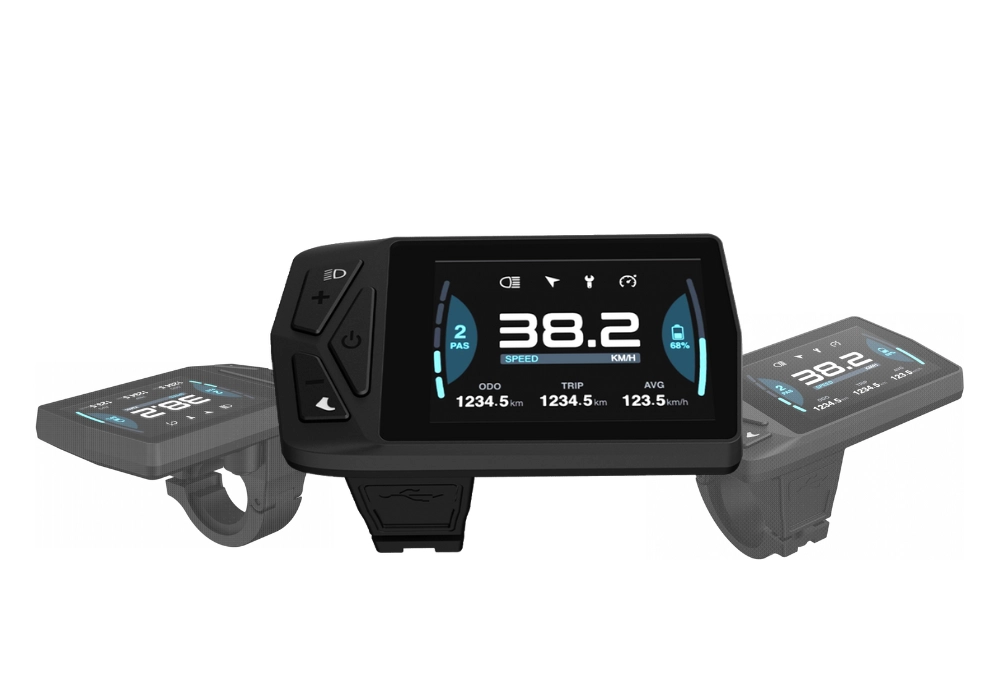 Màng hình LCD hiểm thị đầy đủ các thông số