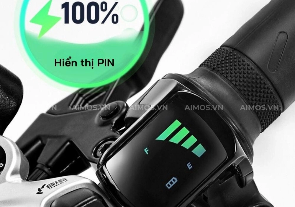 Màn Hình LCD Hiển Thị Thông Tin Rõ Nét, Chống Nước