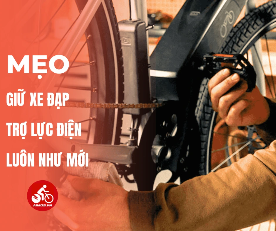 Mẹo giữ xe đạp trợ lực điện luôn như mới