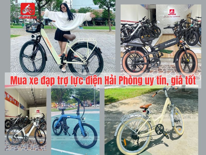 Mua xe đạp trợ lực điện Hải Phòng uy tín