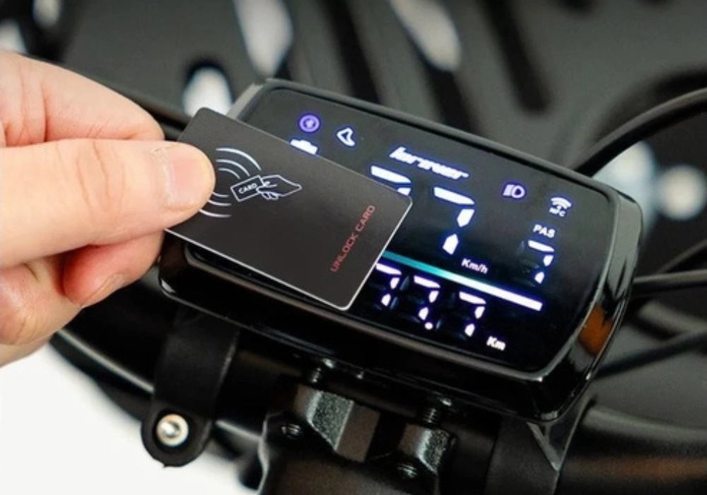 NFC trên xe đạp trợ lực điện