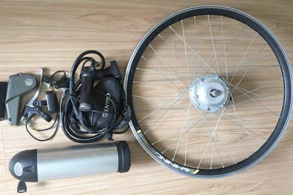 Những phụ kiện đi kèm khi lắp trợ lực điện cho xe đạp
