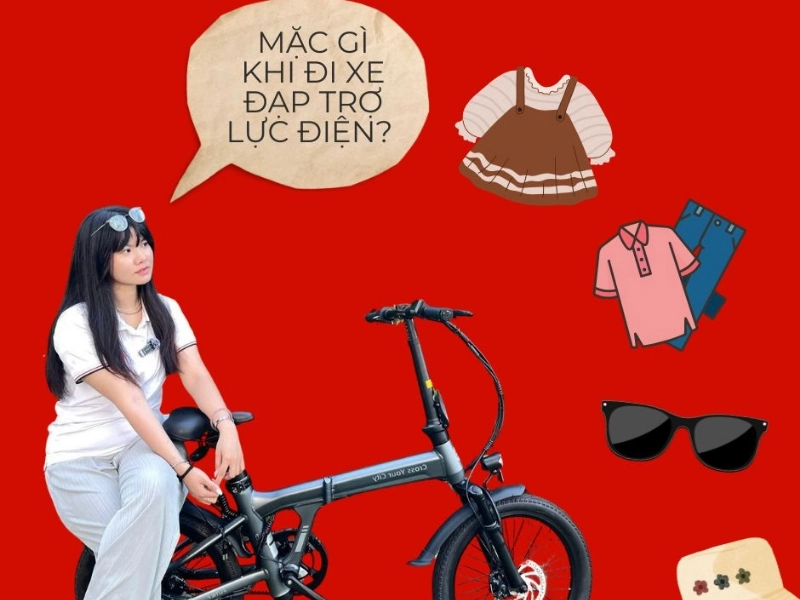 Mặc gì khi đi xe đạp trợ lực điện