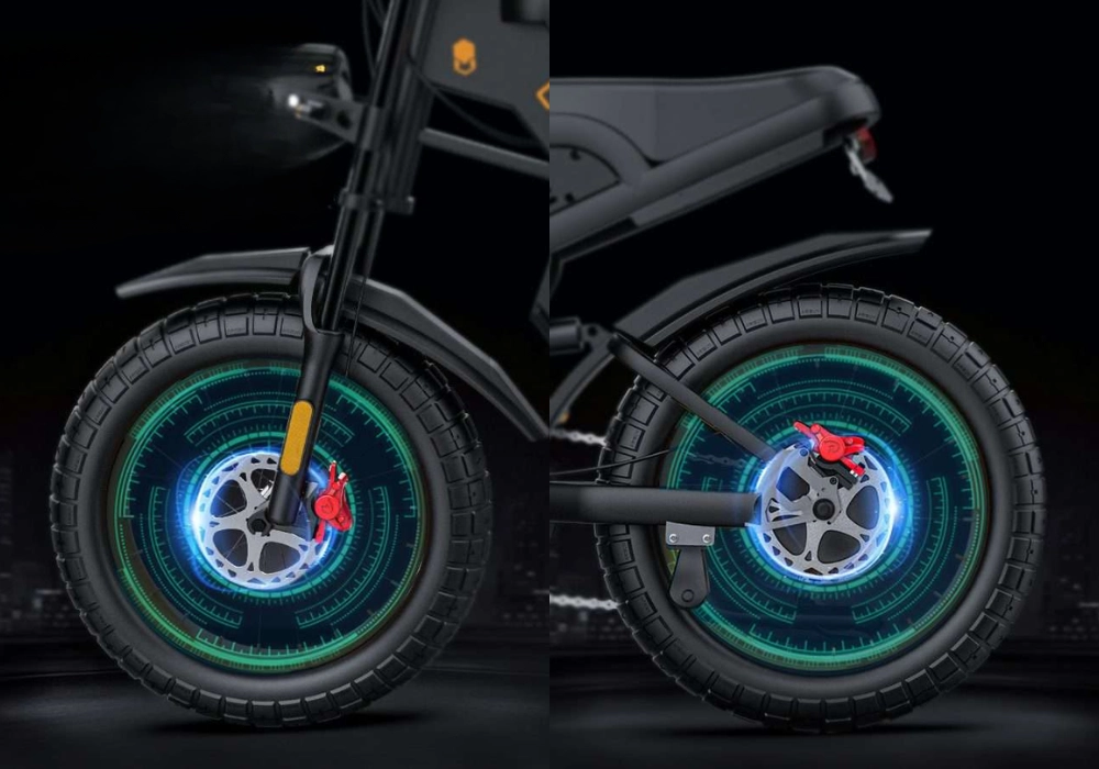 Phanh kép an toàn trên mọi hành trình