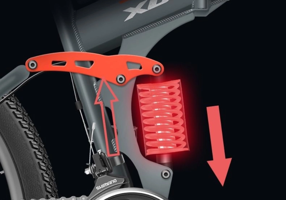 Giảm xóc êm ái – Vận hành mượt mà