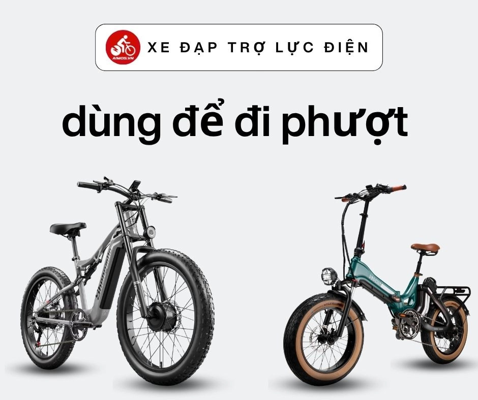 Xe đạp trợ lực điện dùng để đi phượt