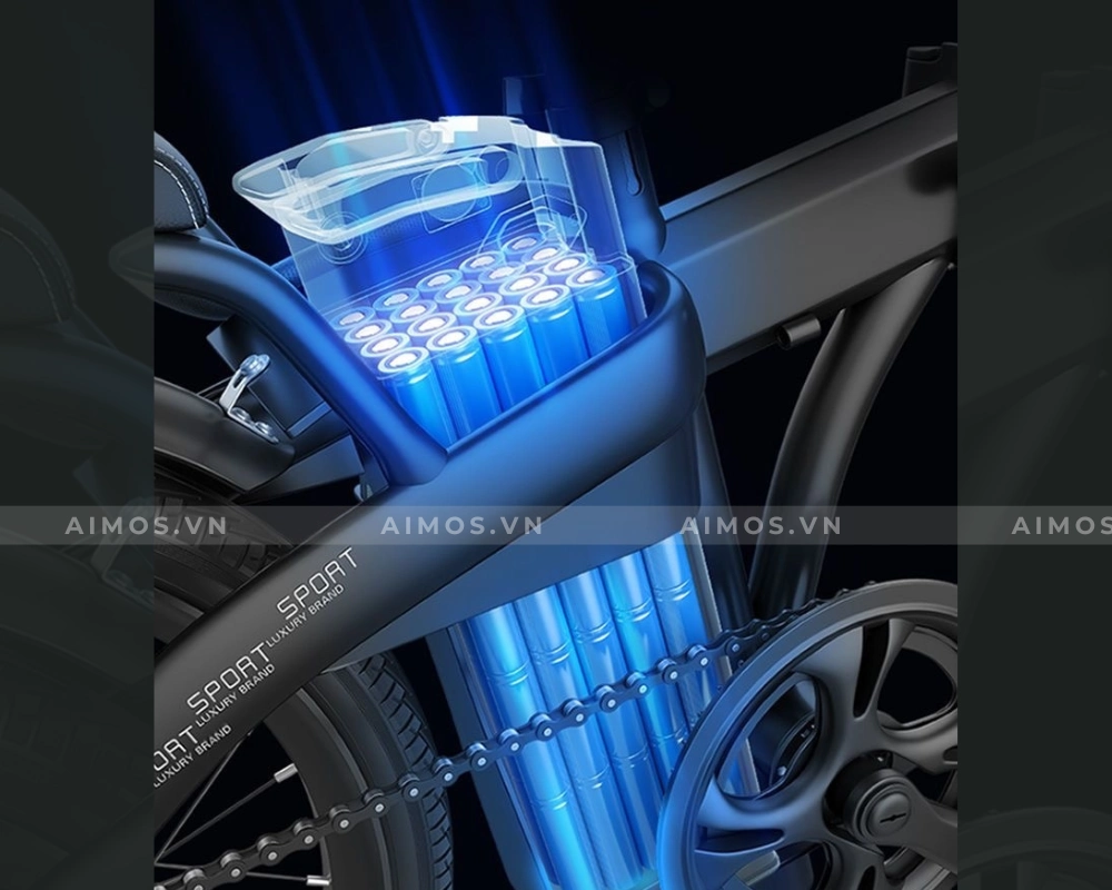 Nhiều lựa chọn pin từ 6Ah đến 23Ah