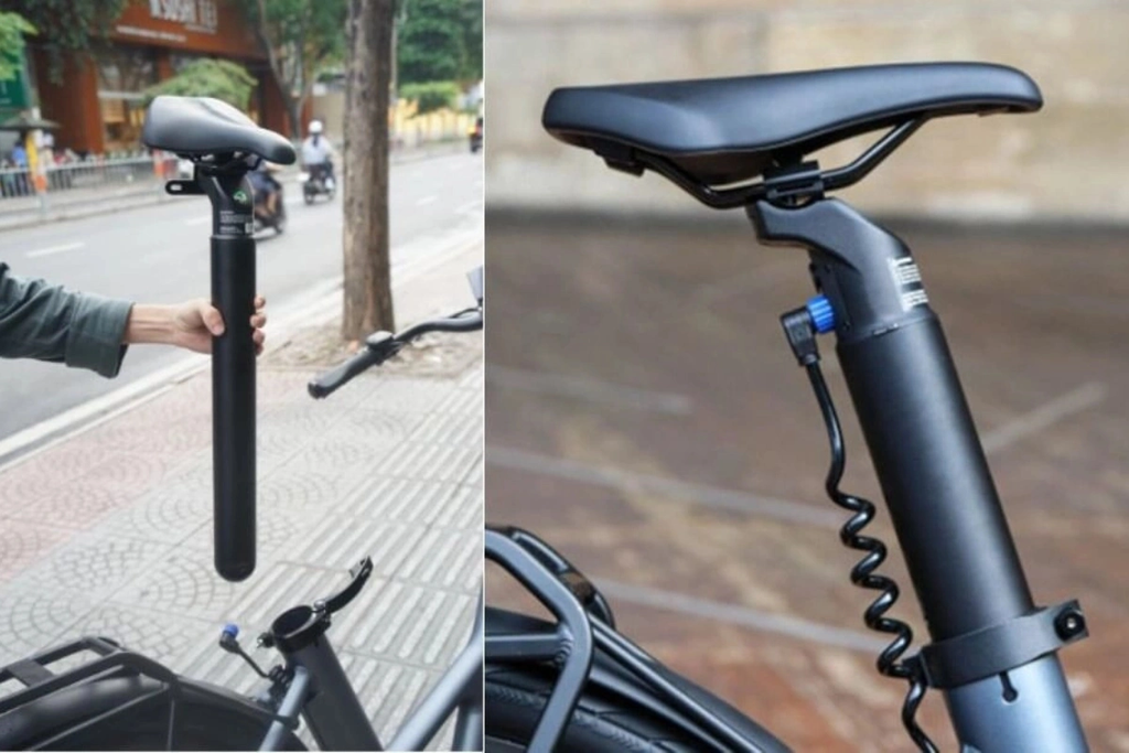 Pin xe đạp trợ lực điện rất linh hoạt