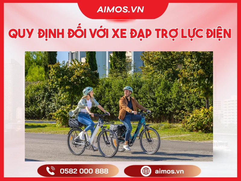 Quy định đối với xe đạp trợ lực điện
