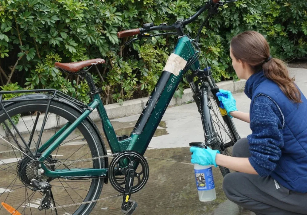 Có nên rửa xe đạp trợ lực điện bằng vòi xịt nước mạnh hay không? 