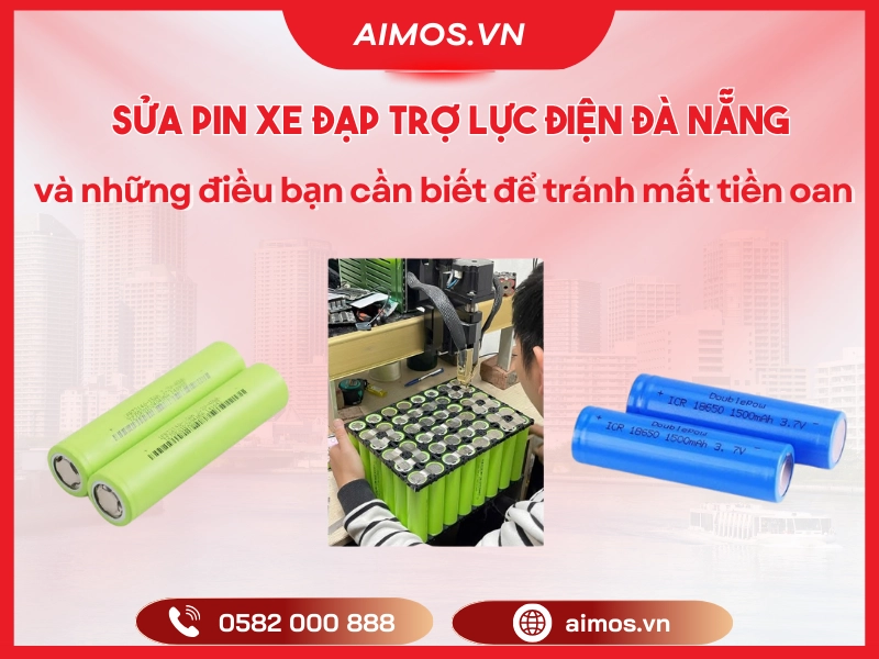 Sửa pin xe đạp trợ lực điện Đà Nẵng