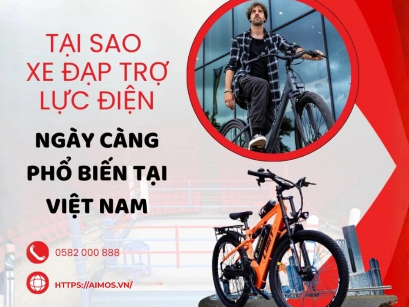 Xe đạp trợ lực điện đang dần trở thành phương tiện phổ biến