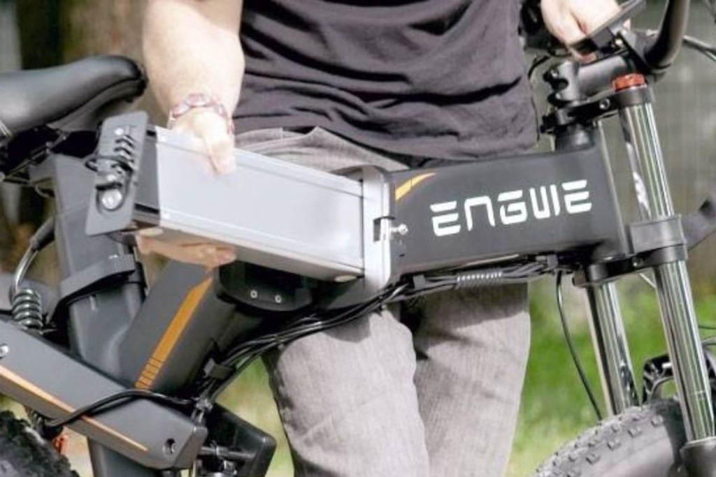 Pin xe đạp trợ lực điện Engwe liền sườn