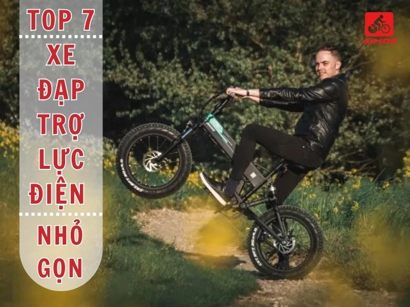Top 7 xe đạp trợ lực điện nhỏ gọn