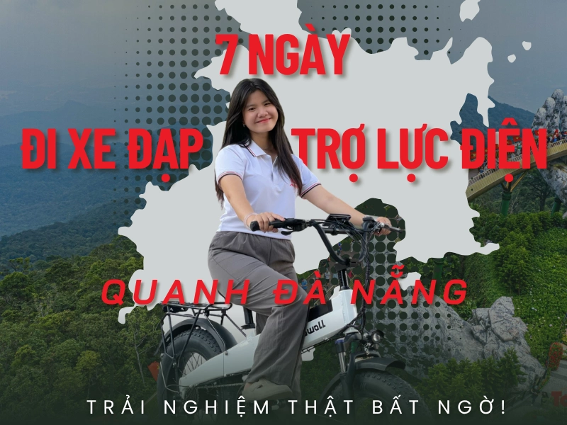 Trải nghiệm đi xe đạp trợ lực điện quanh Đà Nẵng