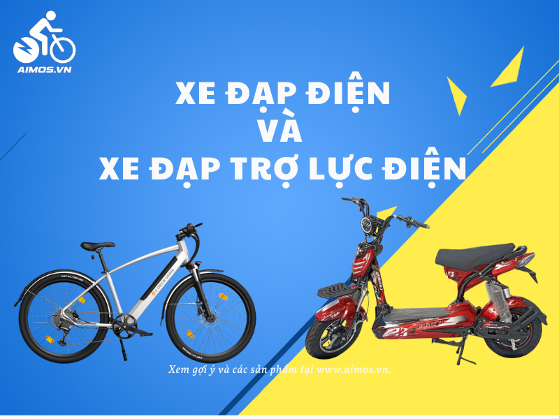 So sánh xe đạp điện và xe đạp trợ lực