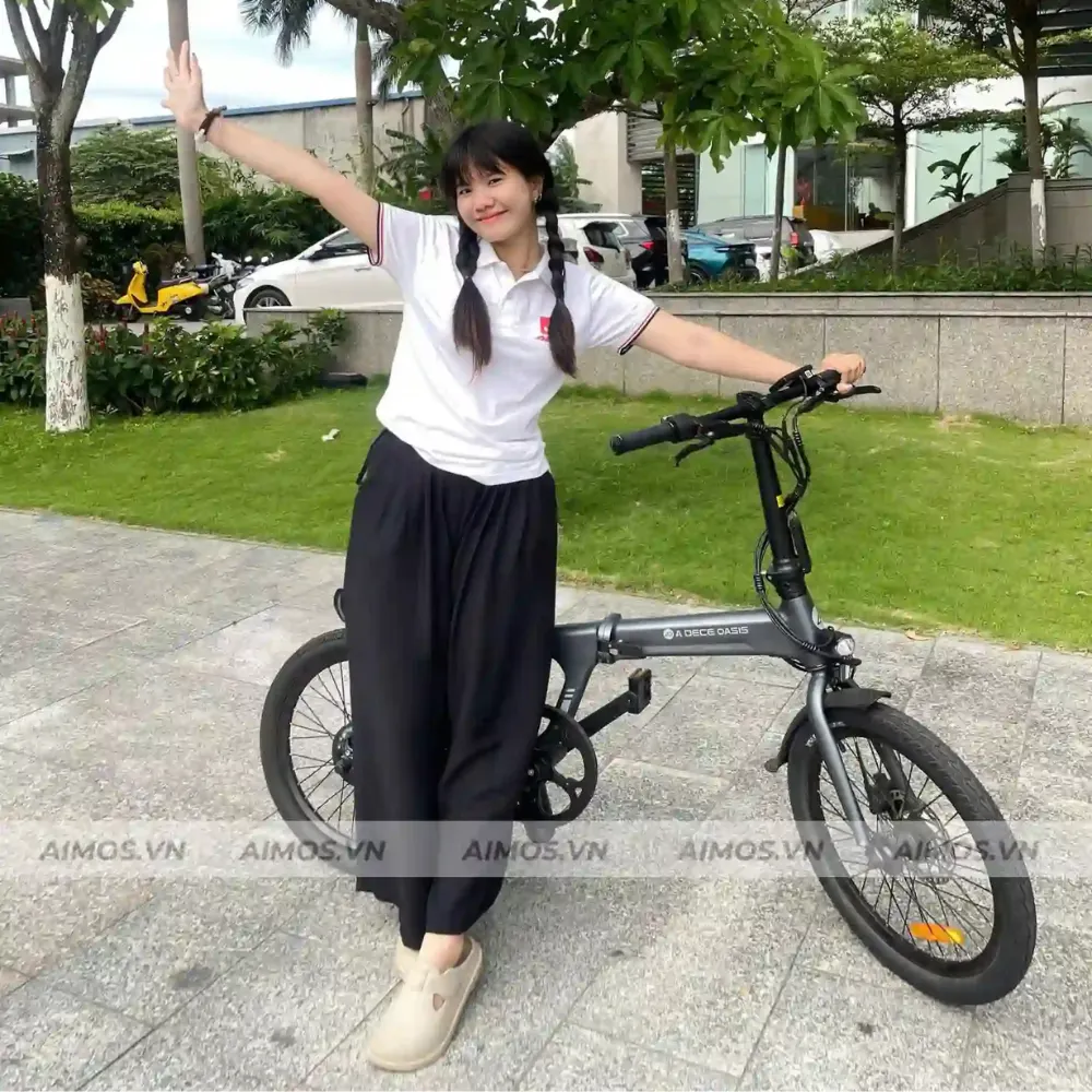 Vì sao phụ huynh nên chọn xe đạp trợ lực điện chính hãng tại AIMOS