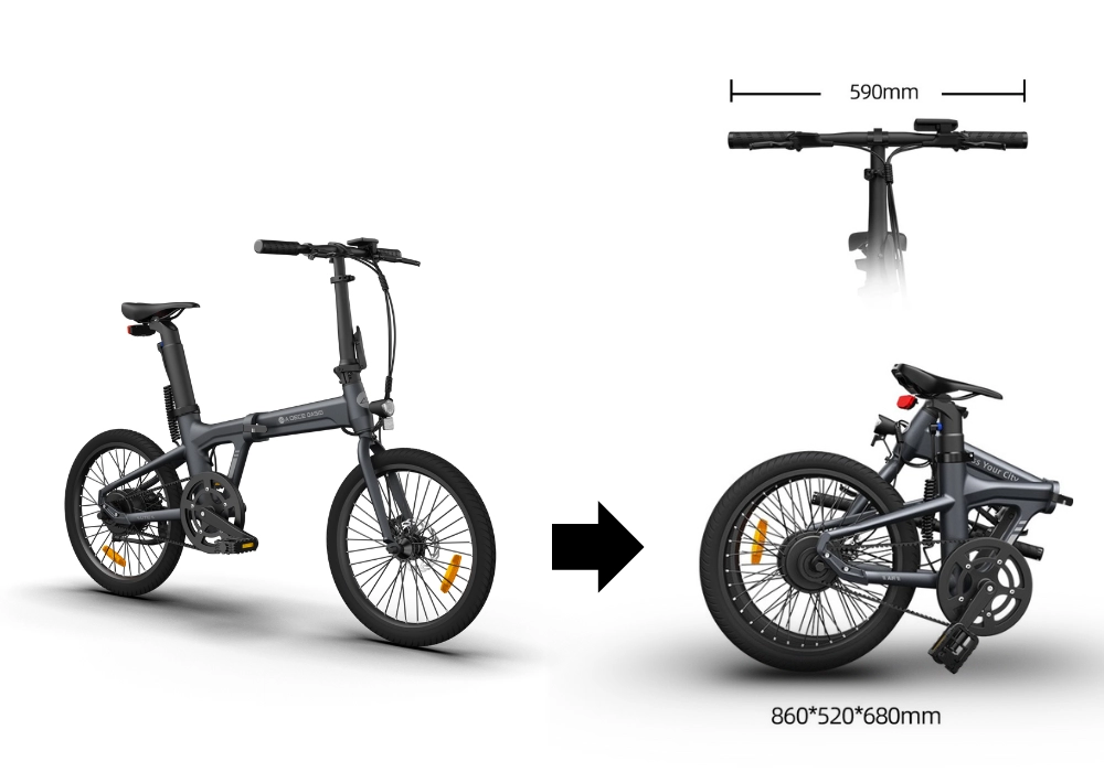 xe đạp trợ lực điện Ado A20 Lite