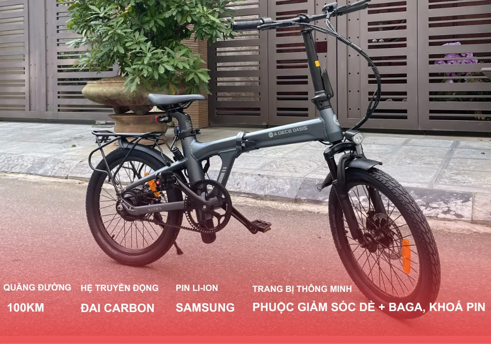 Xe đạp trợ lực điện ADO A20 Lite SE