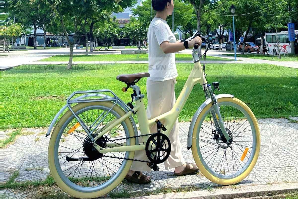 Xe đạp trợ lực điện Ado A28 Lite không tiếng ồn
