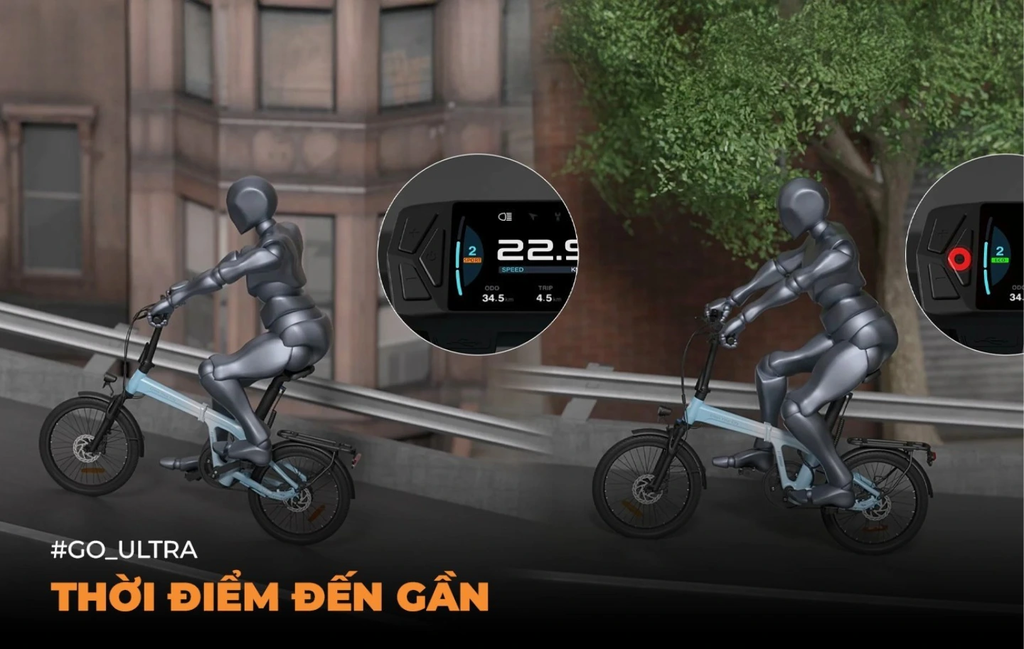 Động cơ BAFANG H730 tích hợp hệ thống tự động chuyển số 3 cấp