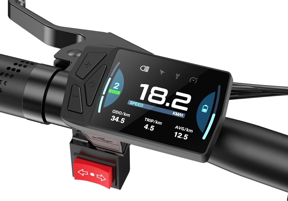 ADO Air20 Pro được trang bị màn hình IPS chống nước chuẩn IPX7