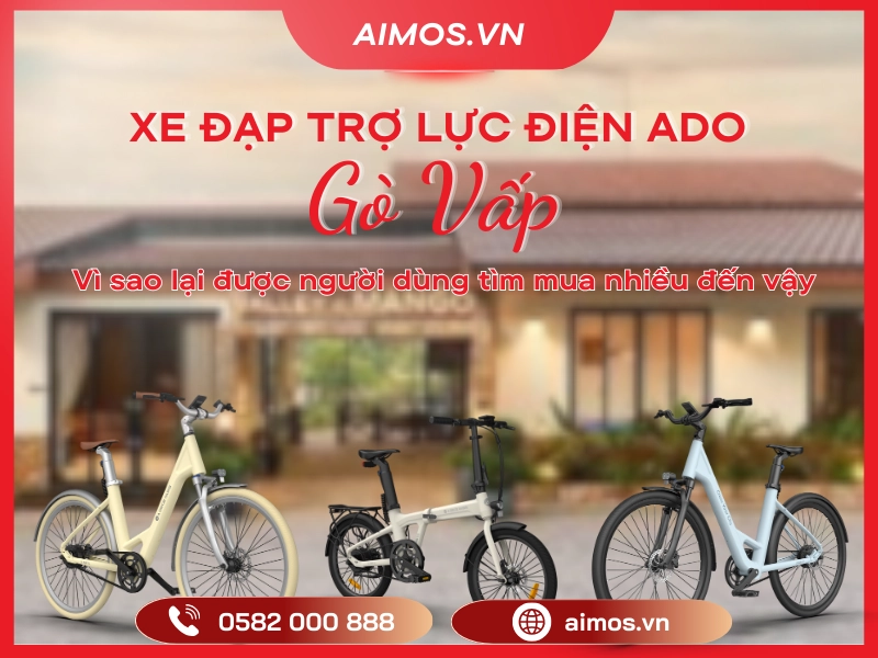 Xe đạp trợ lực điện Ado Gò Vấp