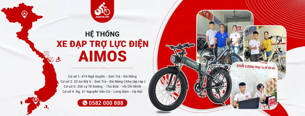 AIMOS tự hào là nhà phân phối chính hãng các sản phẩm xe đạp trợ lực điện ADO tại Đà Nẵng