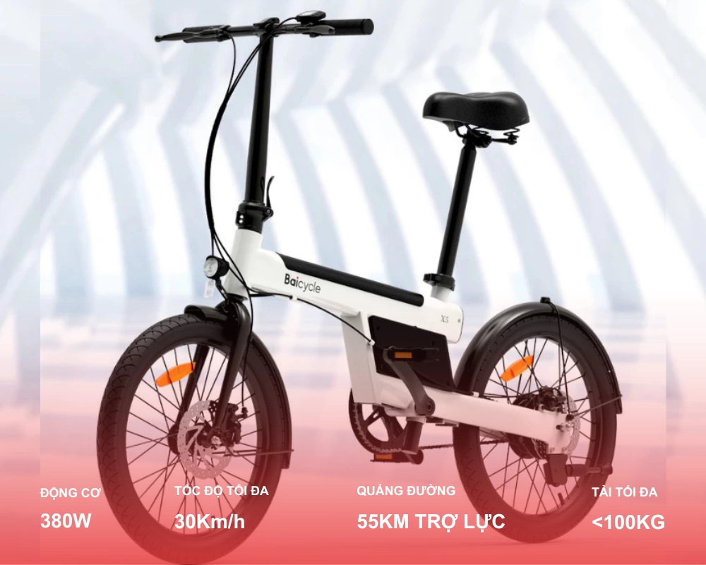 Xe đạp trợ lực điện Baicycle X5
