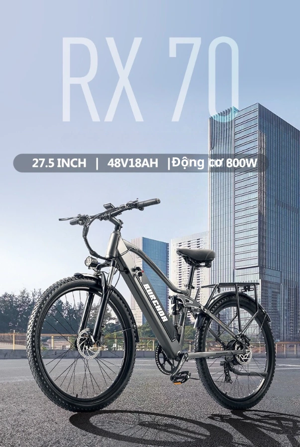 Xe đạp trợ lực điện Burchda RX70