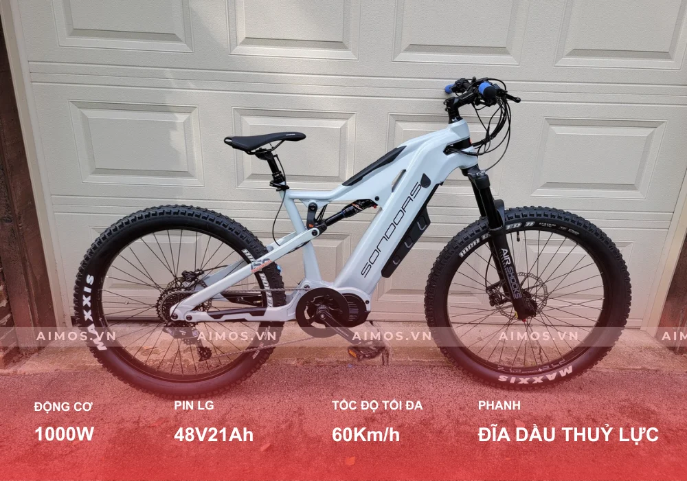 Xe đạp trợ lực điện E-MTB Sondors Rockstar