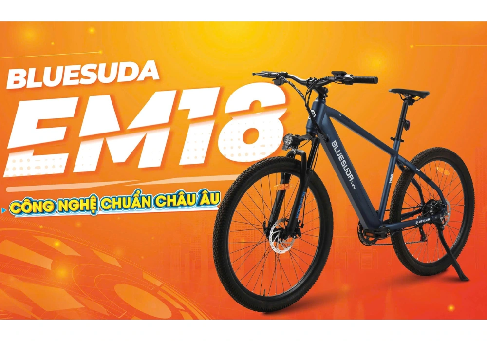 Xe đạp trợ lực điện Bluesuda EM18