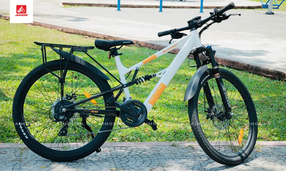 Khung tam giác - Xe đạp trợ lực điện Forever X600