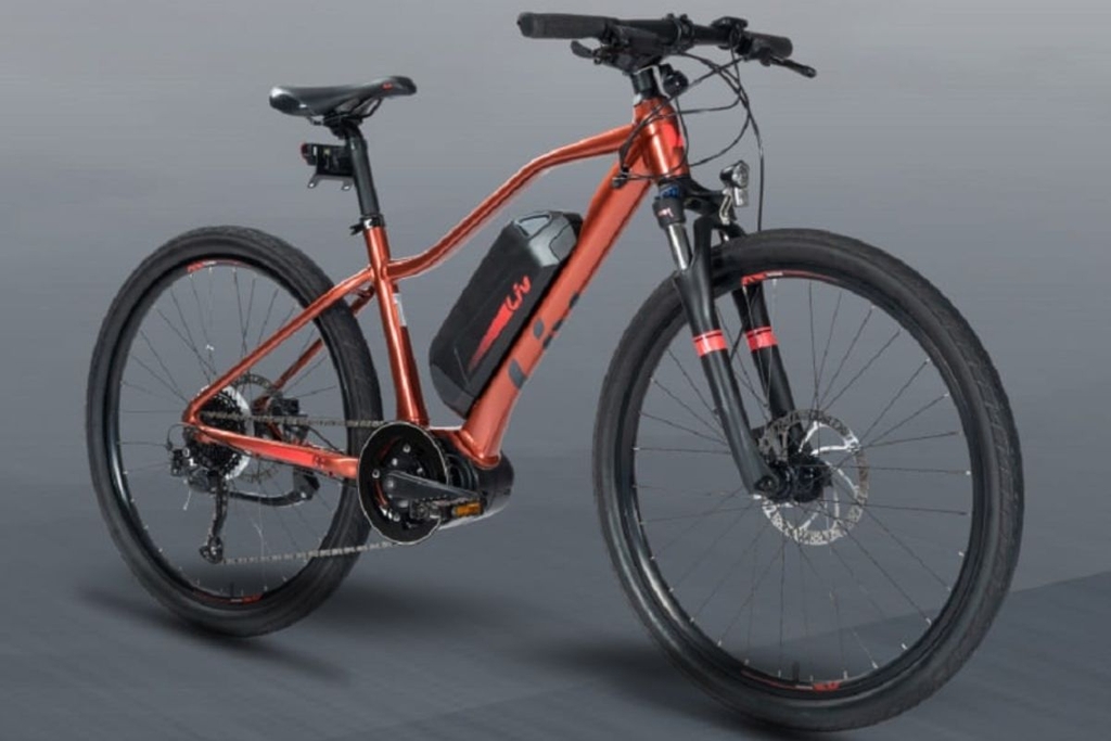 Xe đạp trợ lực điện Giant Cate E+ 2021 có pin đặt gọn trong khung