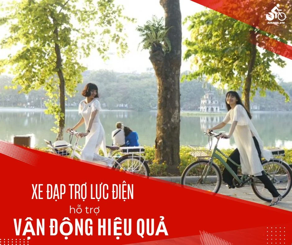 Xe đạp trợ lực điện hỗ trợ vận động