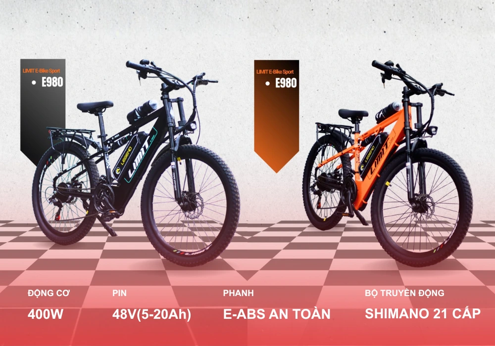Xe Đạp Trợ Lực Điện LIMIT E980