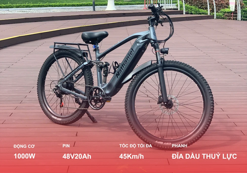 Xe đạp điện trợ lực Nathaniel