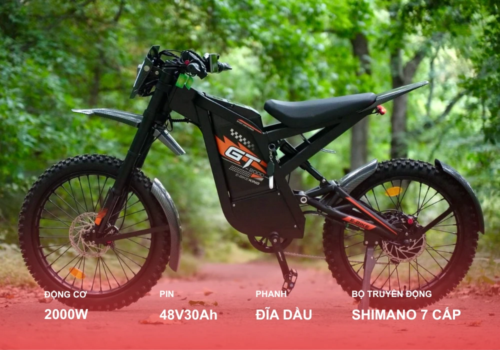 Xe đạp trợ lực điện OUXI GT-2000