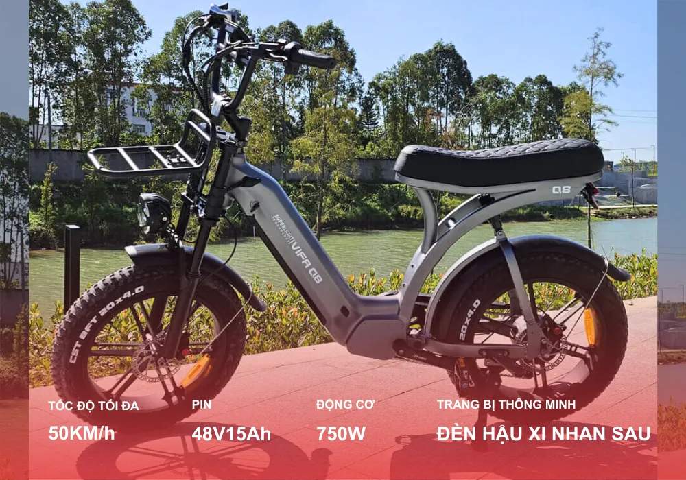 Xe đạp trợ lực điện Ouxi Q8