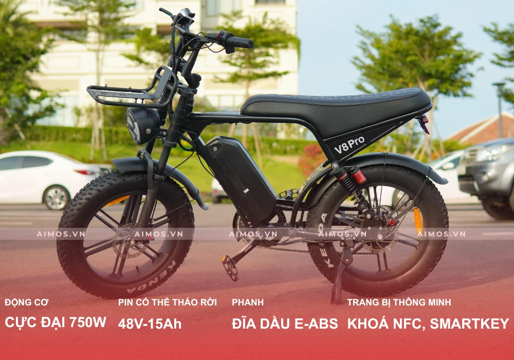 Xe đạp trợ lực điện Ouxi V8 Pro
