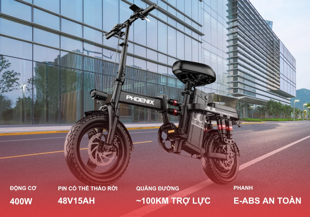 Xe đạp trợ lực điện Phoenix C14